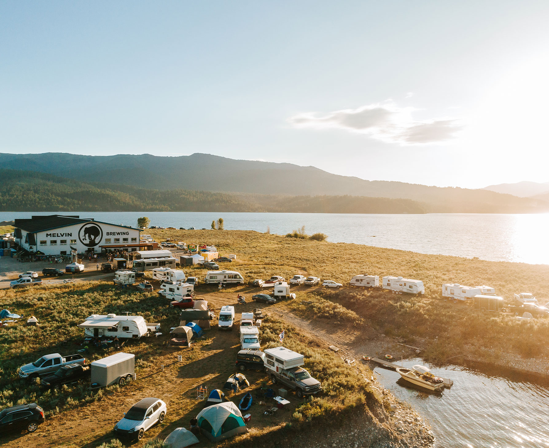 View of Campers